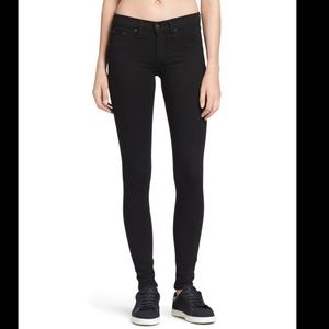 Rag & Bone Black Skinny Jeans